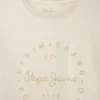 T-shirt dalla vestibilità comoda con stampa del logo T-shirt dalla vestibilità comoda con stampa del logo