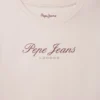 T-shirt dalla vestibilità comoda con stampa del logo T-shirt dalla vestibilità comoda con stampa del logo