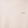 T-shirt dalla vestibilità comoda con stampa del logo T-shirt dalla vestibilità comoda con stampa del logo