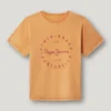 T-shirt dalla vestibilità comoda con stampa del logo T-shirt dalla vestibilità comoda con stampa del logo