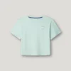T-shirt dalla vestibilità comoda con stampa del logo T-shirt dalla vestibilità comoda con stampa del logo
