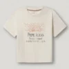 T-shirt dalla vestibilità comoda con stampa del logo T-shirt dalla vestibilità comoda con stampa del logo