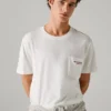 T-shirt dalla vestibilità comoda con tasca frontale