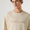 T-shirt dalla vestibilità regolare con logo ricamato T-shirt dalla vestibilità regolare con logo ricamato
