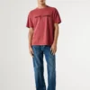 T-shirt dalla vestibilità regolare con logo ricamato T-shirt dalla vestibilità regolare con logo ricamato
