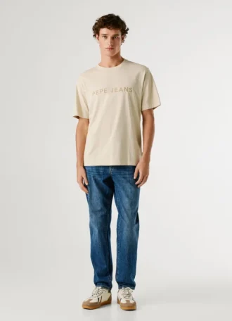 T-shirt dalla vestibilità regolare con logo ricamato