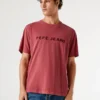 T-shirt dalla vestibilità regolare con logo ricamato T-shirt dalla vestibilità regolare con logo ricamato