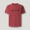 T-shirt dalla vestibilità regolare con logo ricamato T-shirt dalla vestibilità regolare con logo ricamato