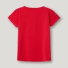 T-shirt slim fit con logo glitterato T-shirt slim fit con logo glitterato
