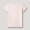 T-shirt slim fit con logo glitterato T-shirt slim fit con logo glitterato