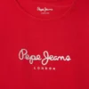 T-shirt slim fit con logo glitterato T-shirt slim fit con logo glitterato