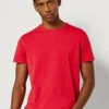 T-shirt slim fit con stampa logo T-shirt slim fit con stampa logo