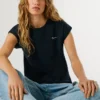 T-shirt slim fit con stampa logo T-shirt slim fit con stampa logo
