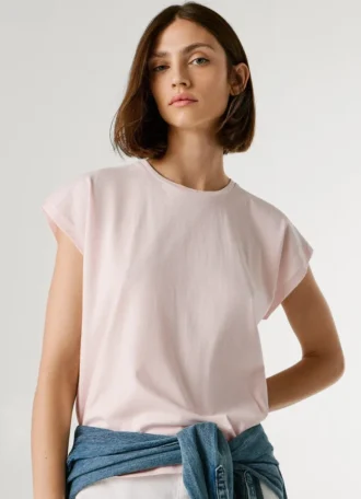 T-shirt slim fit con stampa logo