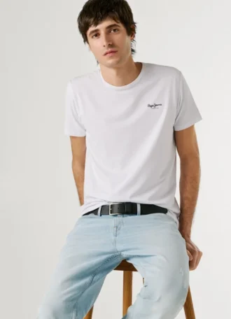 t shirt slim fit con stampa logo 1 23 330x456 - T-shirt slim fit con stampa logo