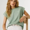 T-shirt slim fit con stampa logo T-shirt slim fit con stampa logo