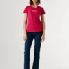 T-shirt slim fit con stampa logo T-shirt slim fit con stampa logo