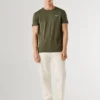 T-shirt slim fit con stampa logo T-shirt slim fit con stampa logo