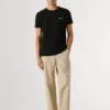 T-shirt slim fit con stampa logo T-shirt slim fit con stampa logo