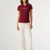 T-shirt slim fit con stampa logo T-shirt slim fit con stampa logo