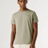 T-shirt slim fit con stampa logo T-shirt slim fit con stampa logo