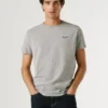 T-shirt slim fit con stampa logo T-shirt slim fit con stampa logo