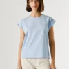 T-shirt slim fit con stampa logo T-shirt slim fit con stampa logo