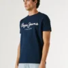 T-shirt slim fit con stampa logo T-shirt slim fit con stampa logo
