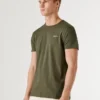 T-shirt slim fit con stampa logo T-shirt slim fit con stampa logo
