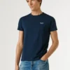T-shirt slim fit con stampa logo T-shirt slim fit con stampa logo