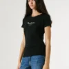 T-shirt slim fit con stampa logo T-shirt slim fit con stampa logo