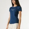 T-shirt slim fit con stampa logo T-shirt slim fit con stampa logo