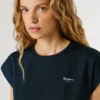 T-shirt slim fit con stampa logo T-shirt slim fit con stampa logo