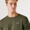 T-shirt slim fit con stampa logo T-shirt slim fit con stampa logo