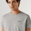 T-shirt slim fit con stampa logo T-shirt slim fit con stampa logo