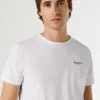 T-shirt slim fit con stampa logo T-shirt slim fit con stampa logo
