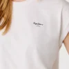 T-shirt slim fit con stampa logo