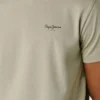 T-shirt slim fit con stampa logo T-shirt slim fit con stampa logo