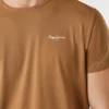 T-shirt slim fit con stampa logo T-shirt slim fit con stampa logo