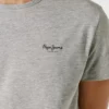 T-shirt slim fit con stampa logo T-shirt slim fit con stampa logo