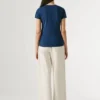 T-shirt slim fit con stampa logo T-shirt slim fit con stampa logo