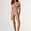 Top bikini a fiori