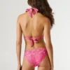 Top bikini a fiori