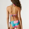 Top bikini a fiori