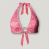 Top bikini a fiori