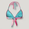 Top bikini a fiori