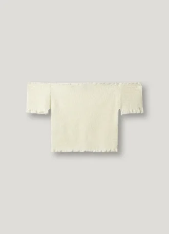 Top con spalle scoperte