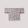 Top con stampa floreale Top con stampa floreale
