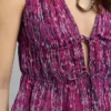 Top senza maniche con scollo a V