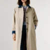 Trench con colletto a camicia Trench con colletto a camicia